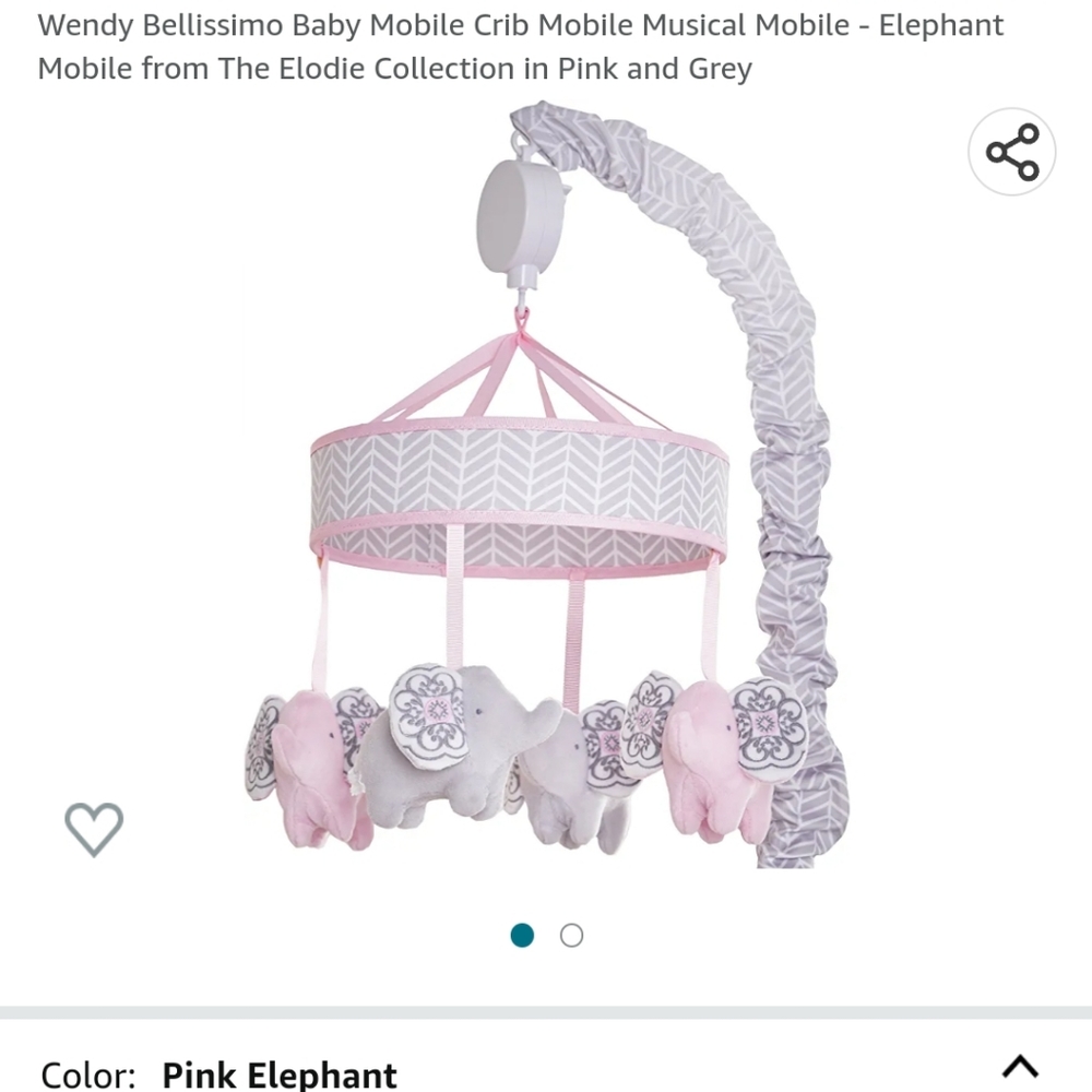 Wendy Bellissimo Crib Mobile